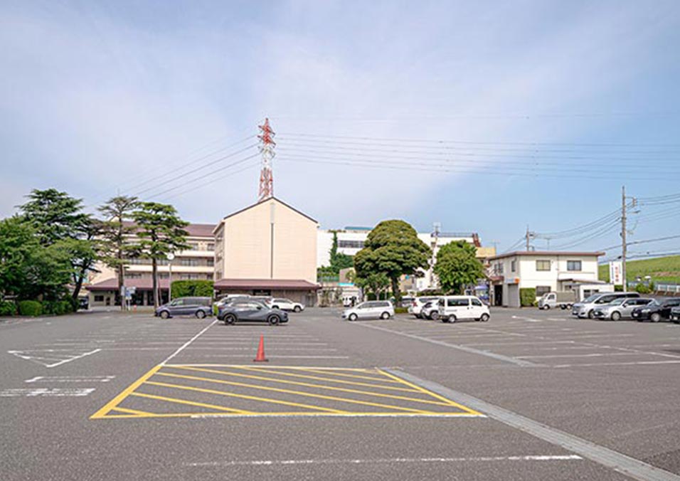戸田葬祭場の駐車場写真